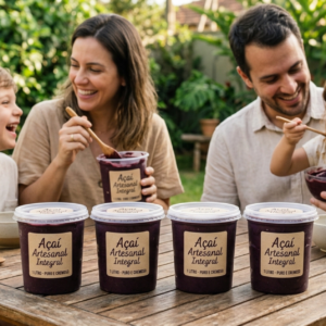 Kit Família 4 Litros Açaí Artesanal Integral